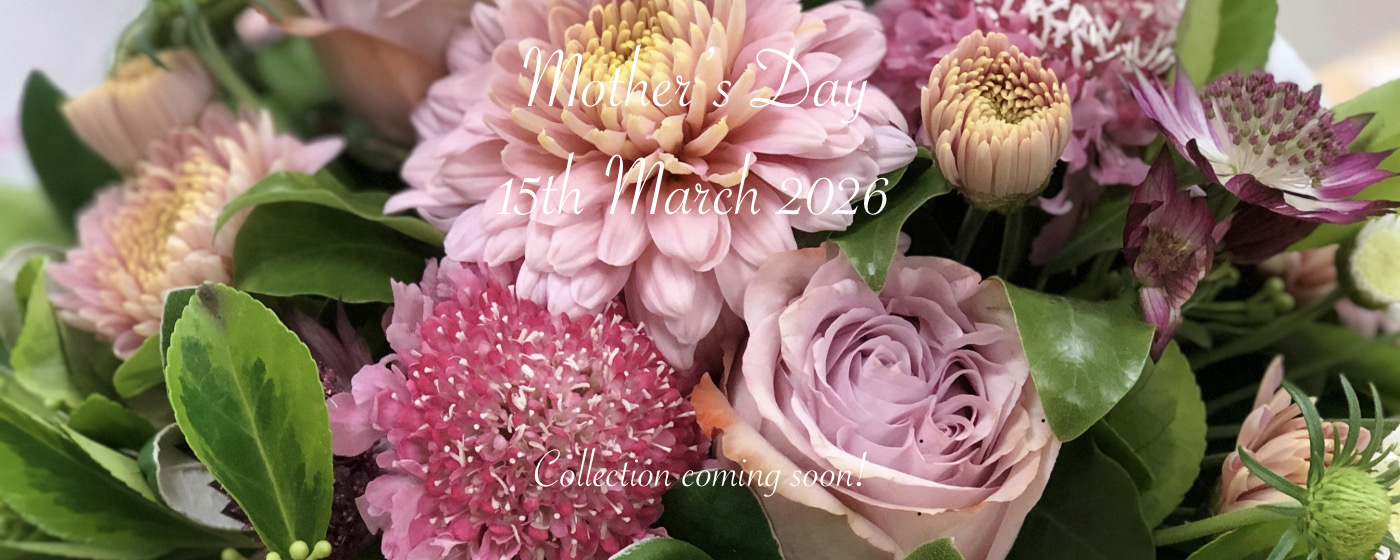 Seasonal bouquets from Miss Pinks Florist in Plymouth offering same-day delivery