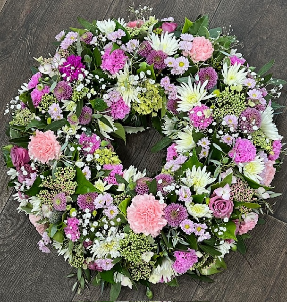 Wreath pastel